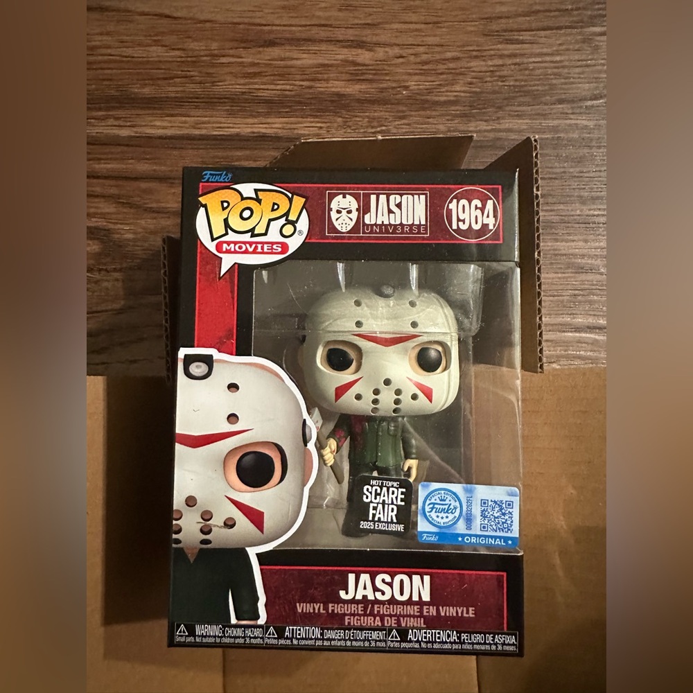 Scare Fair 2025 Jason Voorhees Universe Hot Topic Exclusive Funko Pop